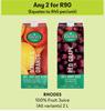 Rhodes 100% Fruit Juices (All Variants)-For Any 2 x 2Ltr
