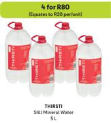 ThiStill Mineral Water-For 4 x 5Ltr