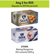 Stork Baking Margarine (All Variants)-For Any 2 x 500g