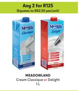 Meadowland Cream (Classique Or Delight)-For Any 2 x 1 Ltr