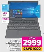 Proline Intel Celeron Laptop