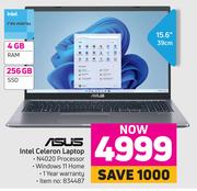 Asus Intel Celeron Laptop