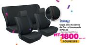 Stingray Capa para Assento de Carro Monaco de 6 Pecas-Per Set