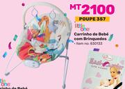 Little One Carrinho de Bebe Com Brinquedos