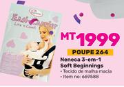 Meneca 3-em-1 Soft Beginnings