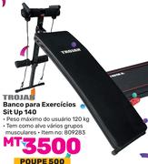 Trojan Banco para Exercicios Sit Up 140