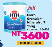 HTH Cloro Granular+ Mineralsoft-15Kg