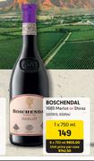 Boschendal 1685 Merlot Or Shiraz-750ml