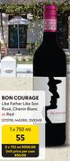 Bon Courage Like Father Like Son Rose, Chenin Blanc Or Red-6 x 750ml