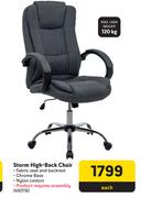 Storm High-Back Chair