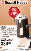 Russell Hobbs Blade Coffee Grinder