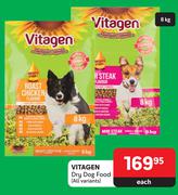 Vitagen  Dry Dog Food (All Variants)-8Kg Each