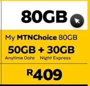 MTN Month To Month Contracts 80GB