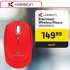 Karbon Electronic Wireless Mouse-Each
