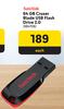 Sandisk 64GB Cruzer Blade USB Flash Drive 2.0-Each