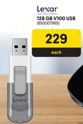 Lexar 128GB V100 USB