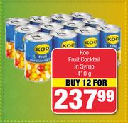 Koo Fruit Cocktail In Syrup-12 x 410g