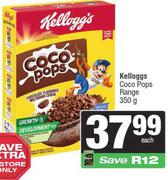 Kelloggs Coco Pops Range-350g Each