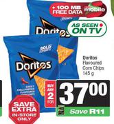 Doritos Flavoured Corn Chips-For Any 2 x 145g