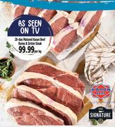 28 Day Matured Karan Beef Rump & Sirloin Steak-Per Kg