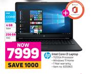 HP Intel Core i3 Laptop