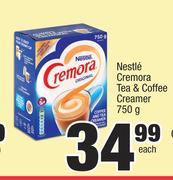 Nestle Cremora Tea & Coffee Creamer-750g Each