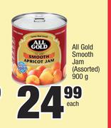 All Gold Smooth Jam (Assorted)-900g Each