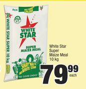 White Star Super Maize Meal-10kg Each 
