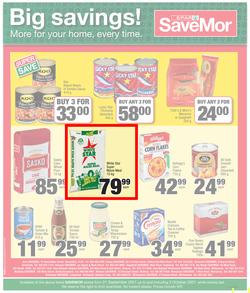 SPAR SAVEMOR EASTERN CAPE : We Are Here For You (21 September - 3 October 2021) Valid in Alexandria, Dordrecht, Hogsback, Idutywa, Willowvale, Mooiplaas, Richmond, page 4