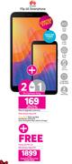 2 x Huawei Y5p 4G Smartphone-On Red Flexi 125 + On Promo 65
