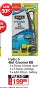 Schick Hydro 5 4In1 Groomer Kit