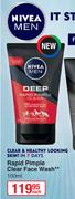 Nivea Men Rapid Pimple Clear Face Wash-100ml Each