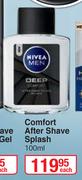 Nivea Men Comfort After Shave Splash-100ml Each