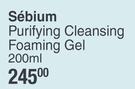 Bioderma Sebium Purifying Cleansing Foaming Gel-200ml