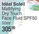 Vichy Ideal Soleli Mattifying Touch Face Fluid SPF50-50ml