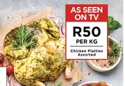 Chicken Flatties Assorted-Per Kg