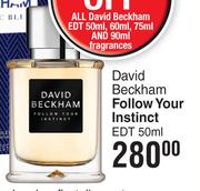 David Beckham Follow Your Instinct EDT-50ml