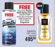 Super Dry EDT Assorted-100ml