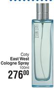 Coty East West Cologne Spray-100ml