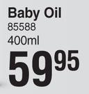 BabyThings Baby Oil-400ml