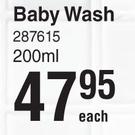 PortiaM Baby Wash- 200ml