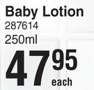 PortiaM Baby Lotion- 250ml