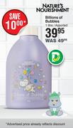 Nature's Nourishment Billions Of Bubbles Assorted- 1Ltr