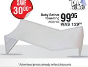 Snuggletime Baby Bather Towelling Assorted
