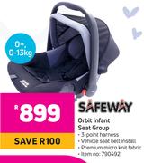 Safeway Orbit Infant Seat Group