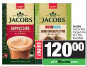 Jacobs Iced Or Hot Cappuccino Assorted-For 2 x 8s/10s