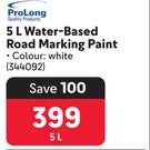 Prolong 5L Water Based Road Marking Paint