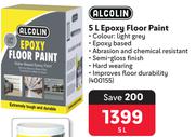 Alcolin 5L Epoxy Floor Paint
