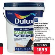 Dulux 20L Pre Paint Dmpshield Waterproofing