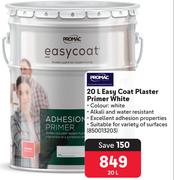 Promac 20L Easy Coat Plaster Primer White